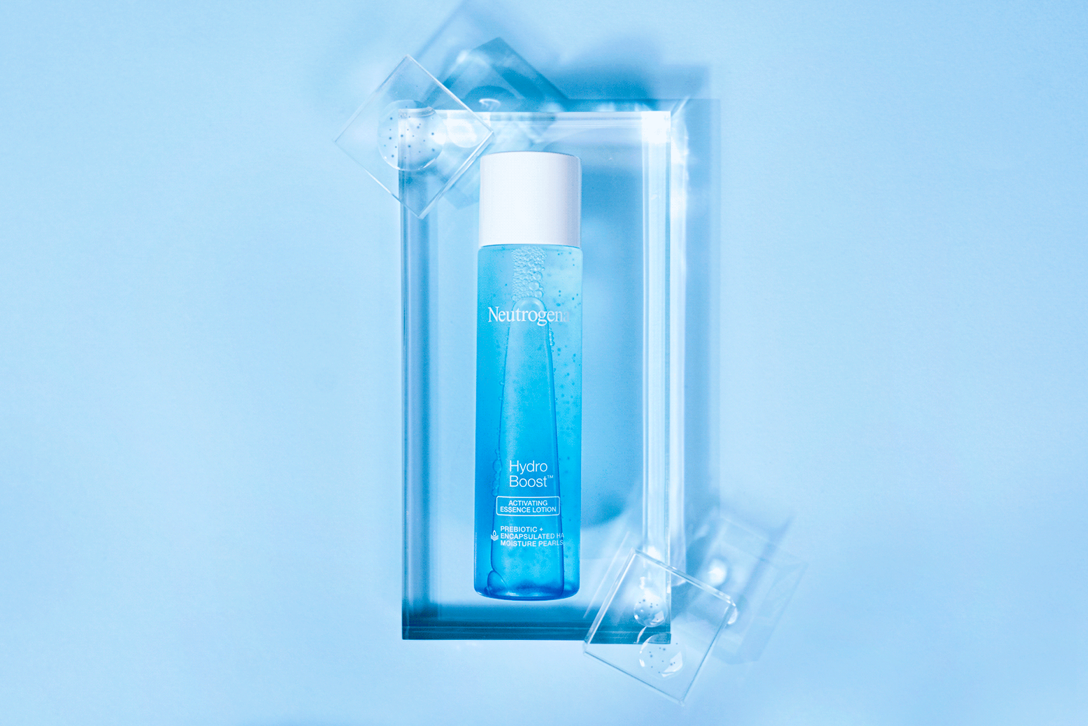 Neutrogena Hydro Boost Essence This essence doesn't only hydrate but also contains prebiotics for anti-ageing.